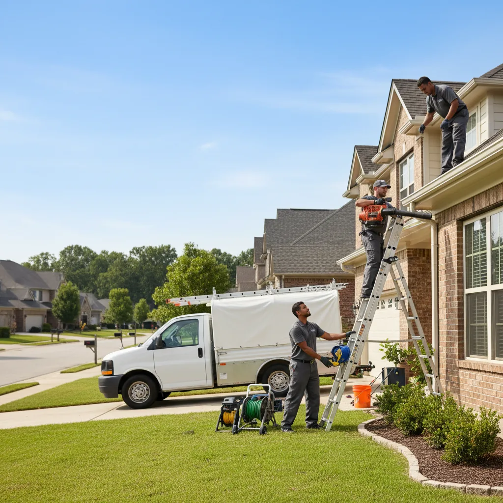 Home Gutter Service in Bullard, TX near me